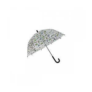 Parapluie transparent les dinosaures
