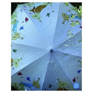 Parapluie pierre lapin creme