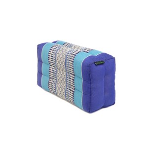 Coussin yoga méditation kapok bleu océan Bleu marine
