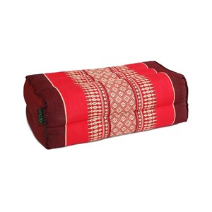 Coussin de yoga et méditation en kapok Rouge
