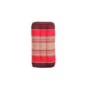 Coussin de yoga et méditation en kapok Rouge