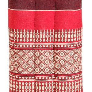 Coussin de yoga et méditation en kapok Rouge