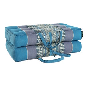Coussin yoga méditation kapok turquoise Turquoise