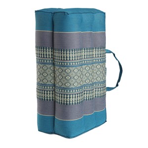 Coussin yoga méditation kapok turquoise Turquoise
