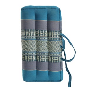 Coussin yoga méditation kapok turquoise Turquoise