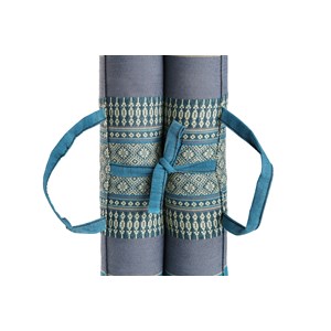 Coussin yoga méditation kapok turquoise Turquoise