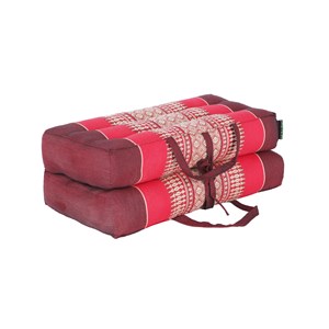 Coussin yoga kapok rouge Rouge