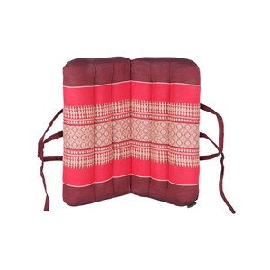 Coussin yoga méditation kapok rouge Rouge