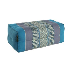 Lot 2 coussins yoga rouge turquoise Multicolore