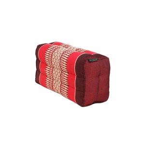 Lot 2 coussins yoga rouge turquoise Multicolore