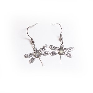 Boucles d'oreilles nature odonata nila