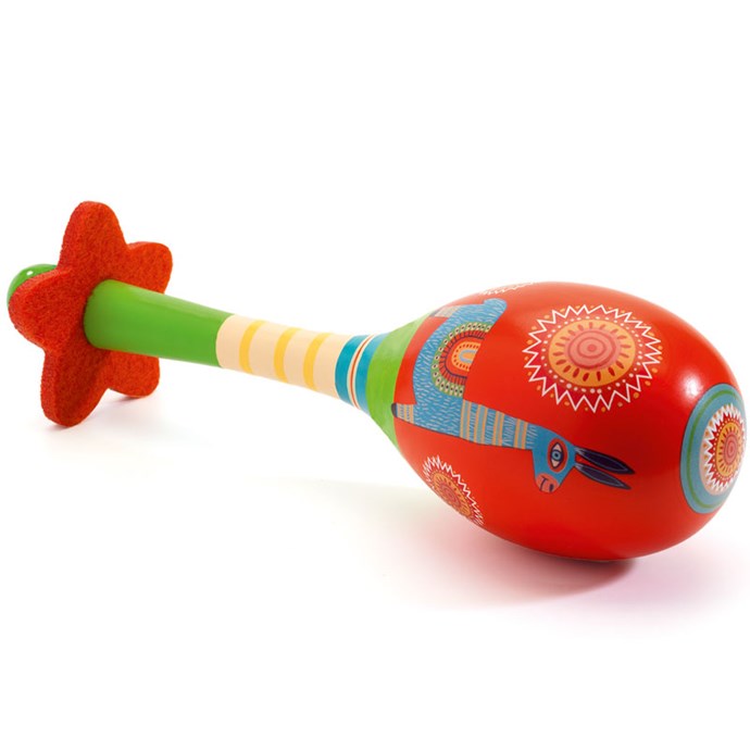 Maracas instrument musique +12m animambo Nature & Découvertes