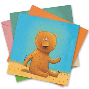 Créer avec stickers petit cadeau 3-6y an
