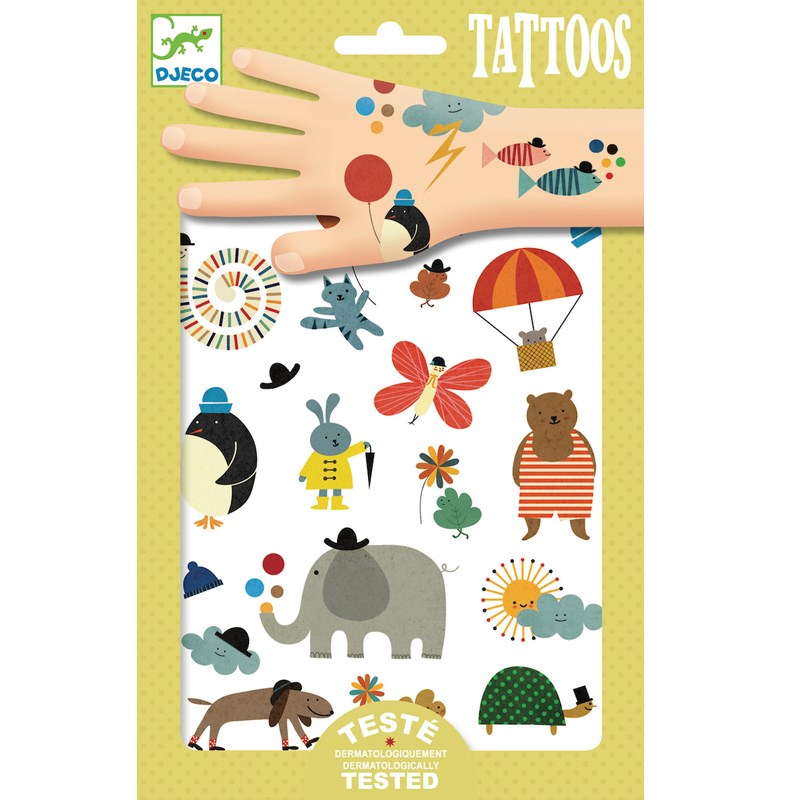 Djeco - Tatouages +3y jolies petites choses djec