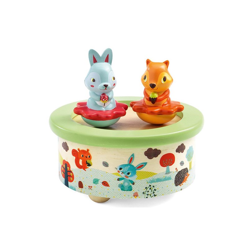 Boîte à musique friends melody djeco