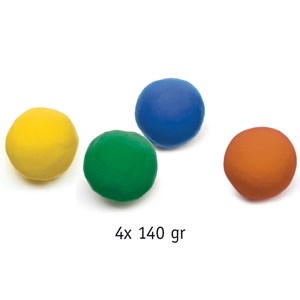 4 pots pâte à modeler +2y nature djeco