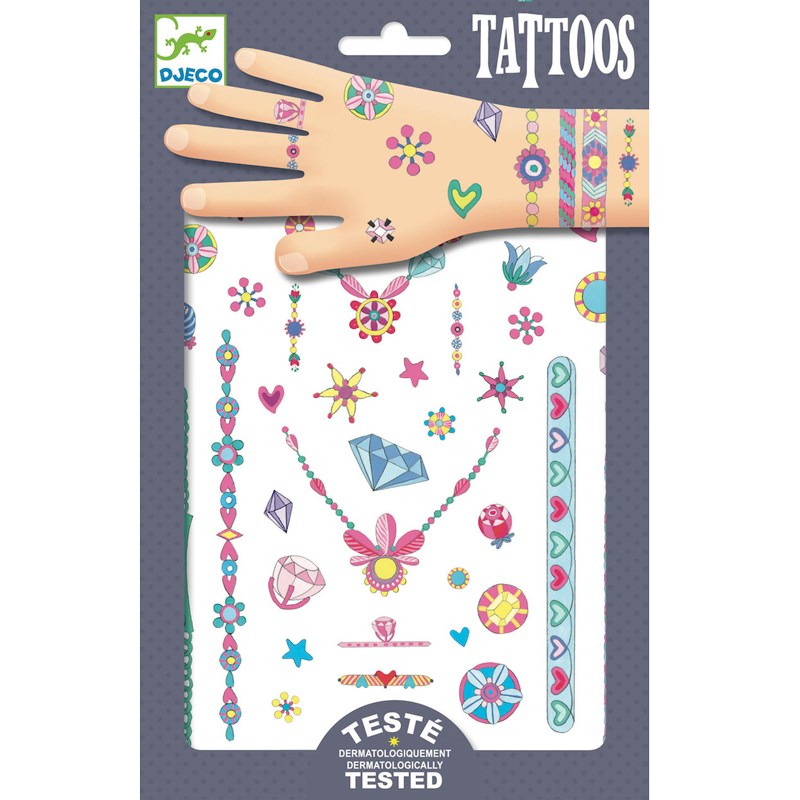 Djeco - Tatouages +3y les bijoux de jenni djeco