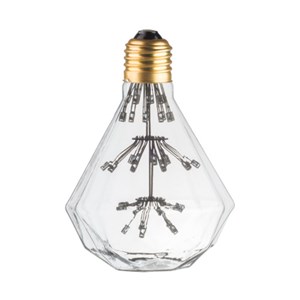 Ampoule lampe déco diamant e27 vert