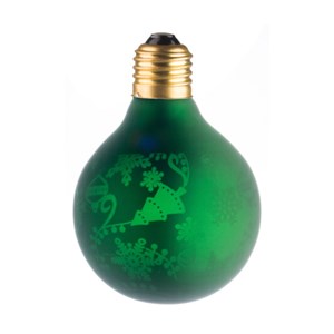 Ampoule lampe déco sapin vert g80 e27
