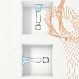 Ventouse universal pour wands - bleu