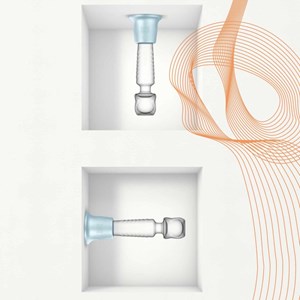 Ventouse universal pour wands - bleu