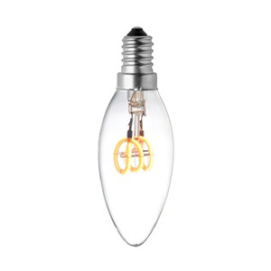 Lampe ampoule led filament spirale 3w so