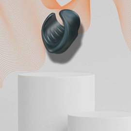 Masturbateur vibrant pour homme - gris