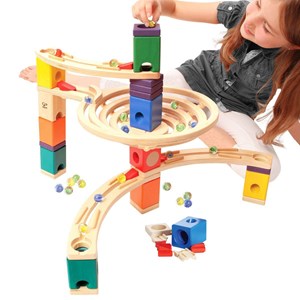 Circuit à billes château quadrilla hape