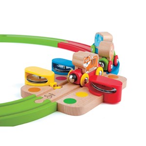 Jeu enfant circuit de train musical puzz