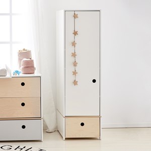 Armoire 1 porte colorflex abitare kids f