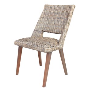 Chaise gaby en rotin kubu
