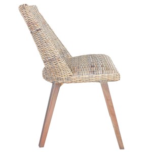 Chaise gaby en rotin kubu