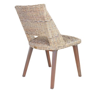 Chaise gaby en rotin kubu