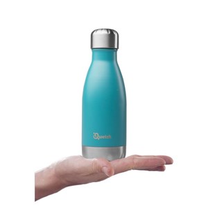 Bouteille isotherme inox 260ml inox qwet