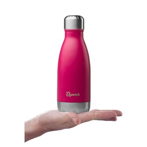 Bouteille isotherme inox 260ml inox qwet