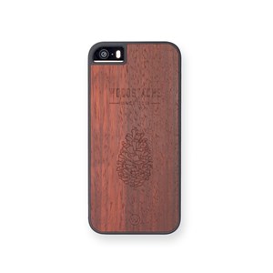 Coque en bois iphone 5-5s et se landes