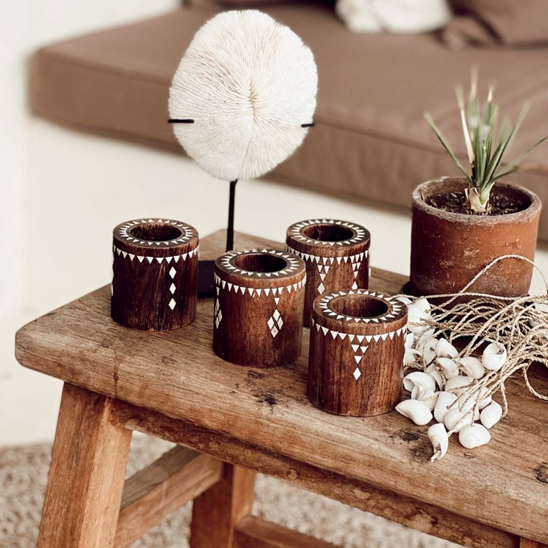 Bougeoir photophore sages