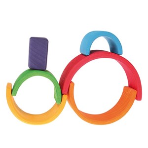 Arc en ciel de construction