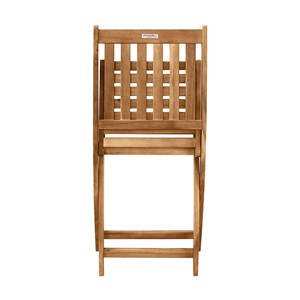 Salon de jardin en acacia 4 chaises