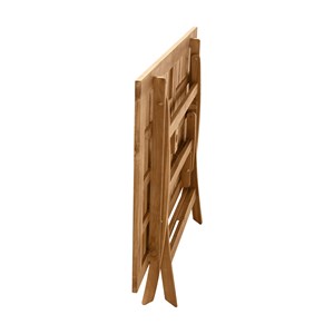 Salon de jardin en acacia 4 chaises