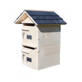 Boite aux lettres double toit