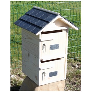 Boite aux lettres double toit