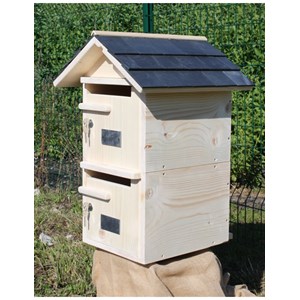 Boite aux lettres double toit