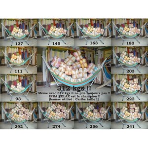 Support hamac inka xl + hamac mariposa x