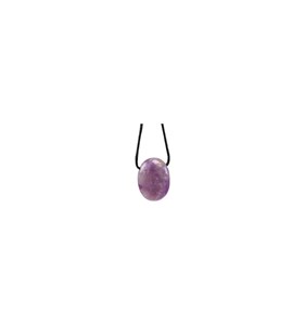 Pendentif percé en améthyste