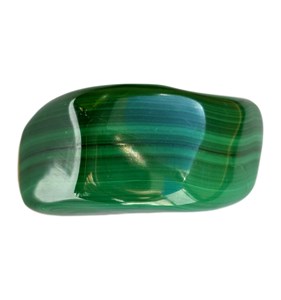 Malachite en pierre roulée 1/2 cm