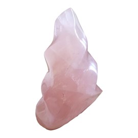 Flamme en quartz rose