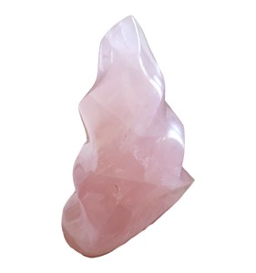 Flamme en quartz rose