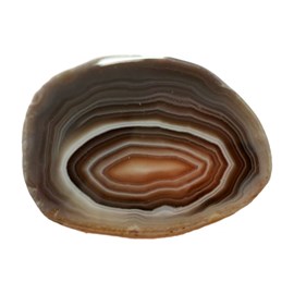 Tranche d'agate botswana