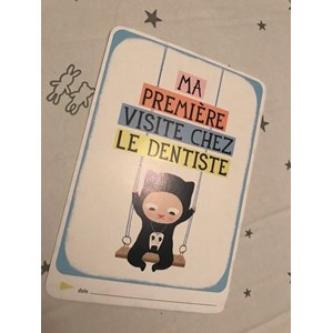 Cartes souvenirs - cartes d'activité or